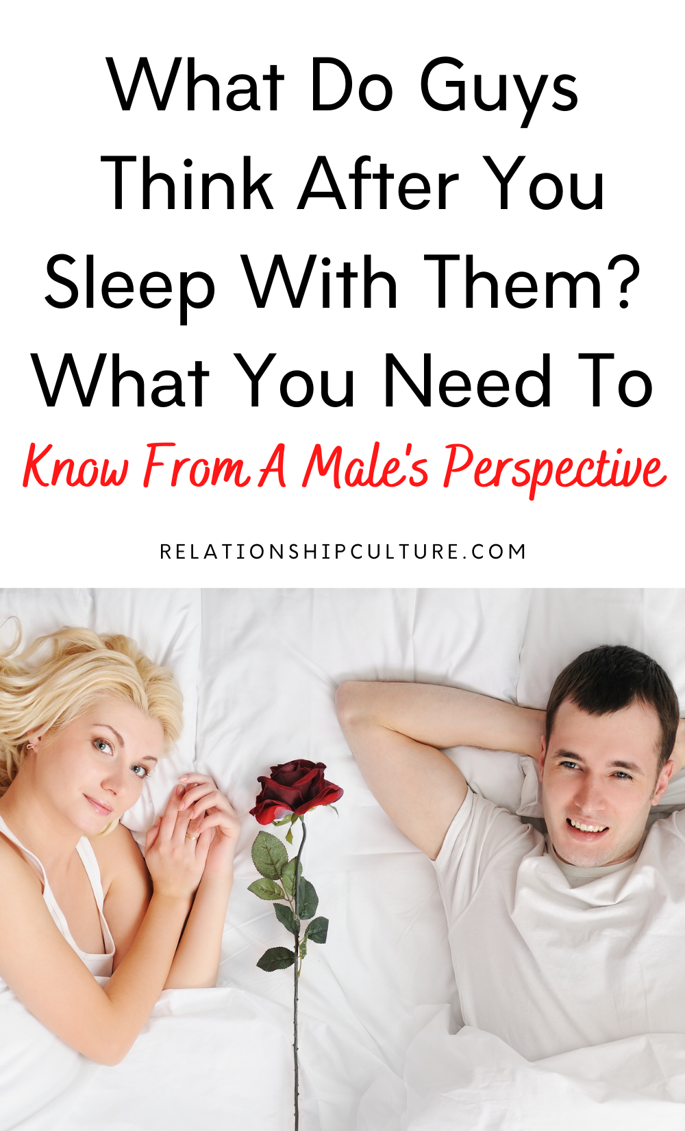 What to do after you slept with a guy too soon? 