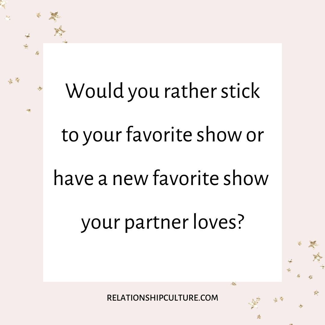 Would You Rather Questions For Married Couples