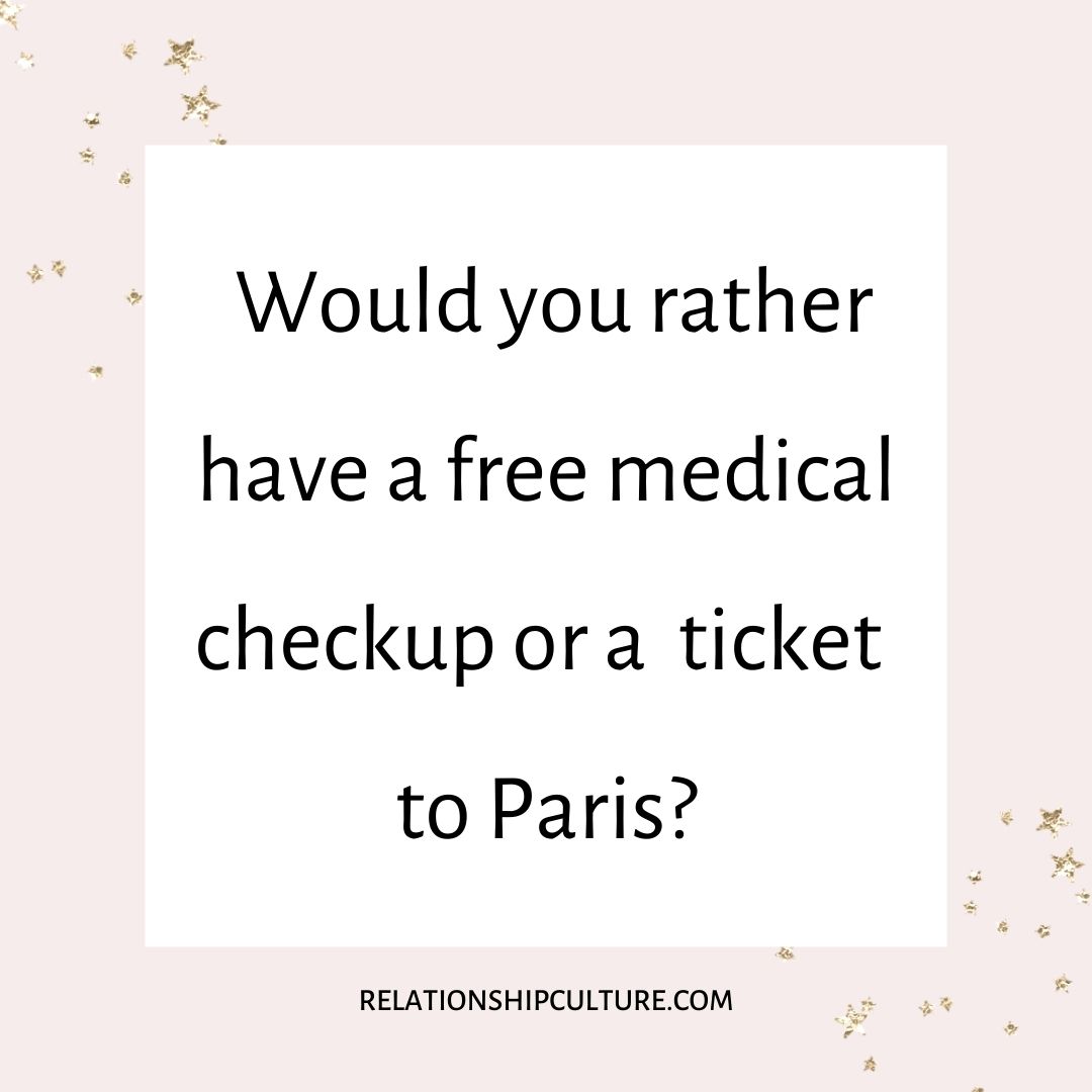 Would You Rather Questions For Married Couples